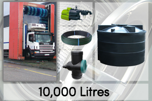 10,000 Litre Commercial Rainwater Harvesting System