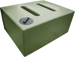 Ecosure Water Butt 1050Litres VAR2 - Green Marble