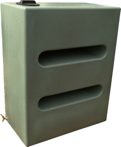 Ecosure Water Butt 1050Litres VAR3 - Green Marble