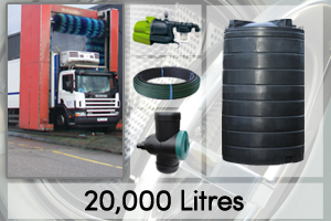 20,000 Litre Commercial Rainwater Harvesting System