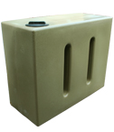 Ecosure Water Butt 1050Litres VAR1 - Sandstone