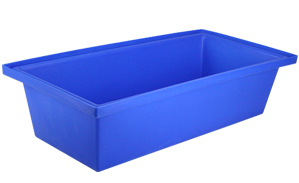 115 litre water trough - blue
